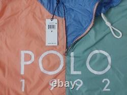 Polo Ralph Lauren 1992 Popover Color-Blocked Windbreaker Jacket Montauk M $298