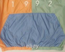 Polo Ralph Lauren 1992 Popover Color-Blocked Windbreaker Jacket Montauk M $298