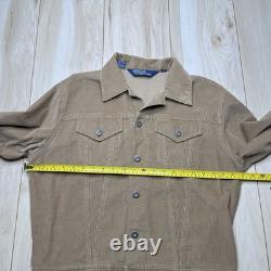 Polo Ralph Lauren Authentic Dungarees VTG Western Corduroy Jacket Mens Medium