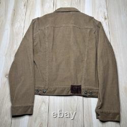 Polo Ralph Lauren Authentic Dungarees VTG Western Corduroy Jacket Mens Medium