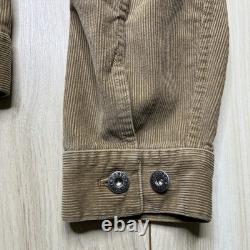 Polo Ralph Lauren Authentic Dungarees VTG Western Corduroy Jacket Mens Medium