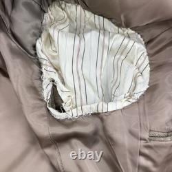 Polo Ralph Lauren Blazer Mens 41 (fits 44) Windowpane VTG Made In USA 100% Wool
