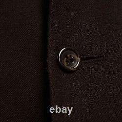 Polo Ralph Lauren Cashmere Blazer Mens 42R Brown Three Button Made Italy Vintage