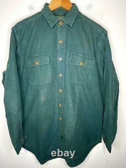 Polo Ralph Lauren Country Outdoors Green Sportsman Shirt Green RRL Fishing VtG