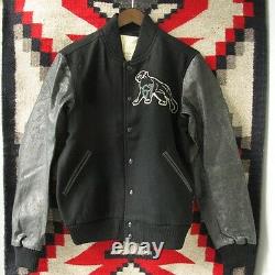 Polo Ralph Lauren Denim And & Supply Black Wool Baseball Varsity Jacket $325+