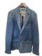 Polo Ralph Lauren Denim Blazer Size 44l Vintage Excellent Condition