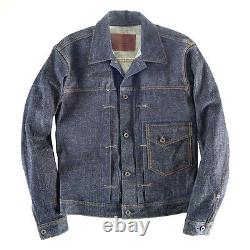 Polo Ralph Lauren Denim & Supply Raw Rigid Japanese Selvedge Jeans Jacket Ltd Ed