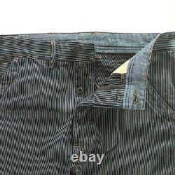 Polo Ralph Lauren Double Rl Rrl Stripe Buckleback Carpenter Pants Chinos $390+