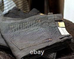 Polo Ralph Lauren Double Rl Rrl Stripe Buckleback Carpenter Pants Chinos $390+