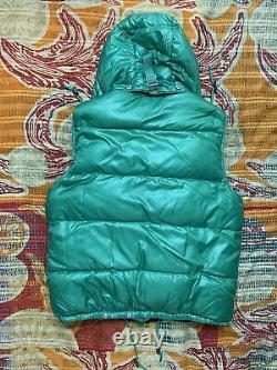 Polo Ralph Lauren Down Ski Vest Jacket Patchwork Rare Hi Tech 92 Stadium VTG RRL