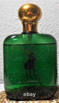 Polo Ralph Lauren Green EDT 4oz Vintage Cosmair 118ml for Men Vintage Scent 90%