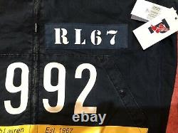 Polo Ralph Lauren Indigo Stadium Denim Jacket 1992 Limited Retro Vintage XXL