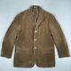 Polo Ralph Lauren Jacket Mens Large Brown Corduroy Vintage Blazer Coat Workwear