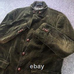 Polo Ralph Lauren Jacket Mens XL Green Blazer Sportsman Hunter Vintage Throat