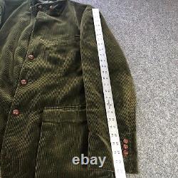 Polo Ralph Lauren Jacket Mens XL Green Blazer Sportsman Hunter Vintage Throat