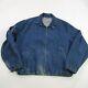 Polo Ralph Lauren Jacket Mens Xl Vintage Made In Usa Mens Blue Denim Chore
