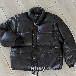 Polo Ralph Lauren Jacket Puffer Down Bomber Sportsman Vintage XL MENS