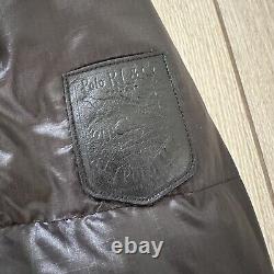 Polo Ralph Lauren Jacket Puffer Down Bomber Sportsman Vintage XL MENS