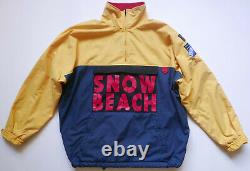 Polo Ralph Lauren Jacket Pullover Snow Beach Lo Life 90s Grail RARE Vintage M