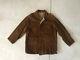 Polo Ralph Lauren Large Leather Hunting Brown Jacket Rrl Reversible Vtg Coat Xl