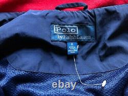 Polo Ralph Lauren MEDIUM Hi Tech Color-Blocked Pullover Mesh Lined Anorak Jacket