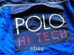 Polo Ralph Lauren MEDIUM Hi Tech Color-Blocked Pullover Mesh Lined Anorak Jacket