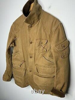 Polo Ralph Lauren Medium Hunting Jacket RRL VTG Utility Rugby Country Distressed