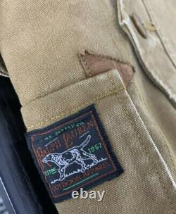 Polo Ralph Lauren Medium Hunting Jacket RRL VTG Utility Rugby Country Distressed