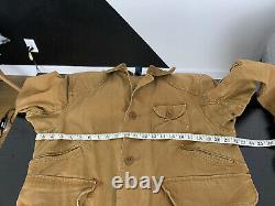 Polo Ralph Lauren Medium Hunting Jacket RRL VTG Utility Rugby Country Distressed