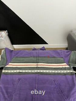 Polo Ralph Lauren Medium Purple Jacket VtG Aztec Coat RRL Rugby Southwestern