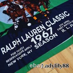 Polo Ralph Lauren Men Classic Vintage Polo Player Horse Graphic Mesh Polo Shirt