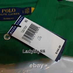 Polo Ralph Lauren Men Classic Vintage Polo Player Horse Graphic Mesh Polo Shirt