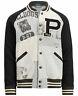 Polo Ralph Lauren Men Vtg Bulldog P-wing Nyc Patchwork Varsity Baseball Jacket M