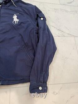 Polo Ralph Lauren Men Vintage Big Pony Jacket Waimea Edition Newport Navy