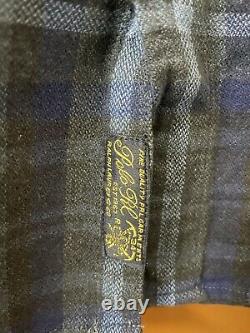 Polo Ralph Lauren Men's RL Vintage Flannel Shirt Plaid Long Sleeve Size M