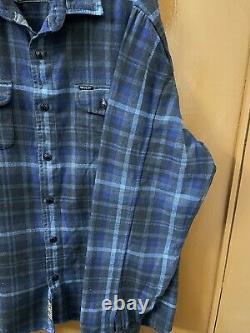 Polo Ralph Lauren Men's RL Vintage Flannel Shirt Plaid Long Sleeve Size M
