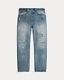 Polo Ralph Lauren Mens Vintage Classic Fit Distressed Jeans In Coppit Blue-33/32