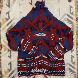 Polo Ralph Lauren Navajo Indian Sweater VTG Stadium 92 Hi Tech 93 RRL Aztec Rare