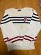 Polo Ralph Lauren P Wing Knit Sweater White Size L 90s Vintage