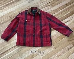 Polo Ralph Lauren Polo Country Vintage Heavyweight Plaid Lined Jacket Large
