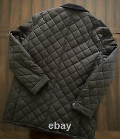 Polo Ralph Lauren Quilted Jacket Men's (XL) BLACK Vintage Rare NWT