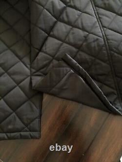 Polo Ralph Lauren Quilted Jacket Men's (XL) BLACK Vintage Rare NWT