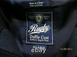 Polo Ralph Lauren Rugby Toggle Hooded Duffle Coat VTG XL