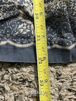 Polo Ralph Lauren Shirt Mens 3X Big Camp Loop Collar Bandana Print Vintage