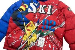 Polo Ralph Lauren Ski 92 Suicide Down Puffer Jacket / Coat Downhill Large L