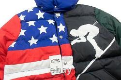 Polo Ralph Lauren Ski 92 Suicide Down Puffer Jacket / Coat Downhill Medium M