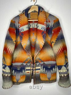 Polo Ralph Lauren Small Cardigan Jacket Southwestern RRL Aztec Serape VtG Ranch
