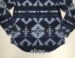 Polo Ralph Lauren Southwestern Indian Aztec Tribal Beacon VTG Distressed Shirt