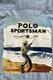 Polo Ralph Lauren Sportsman Workwear Shirt Chin Strap Denim Chambray Printed Vtg