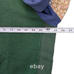 Polo Ralph Lauren Sweatshirt Men L Verano Patchwork Flag Vintage Americana NEW